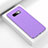 Silikon Hülle Handyhülle Gummi Schutzhülle Flexible Tasche Line C01 für Samsung Galaxy S10e Violett