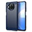 Silikon Hülle Handyhülle Gummi Schutzhülle Flexible Tasche Line C01 für Xiaomi Mi 10T Lite 5G Blau