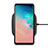 Silikon Hülle Handyhülle Gummi Schutzhülle Flexible Tasche Line C02 für Samsung Galaxy S10