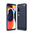 Silikon Hülle Handyhülle Gummi Schutzhülle Flexible Tasche Line C02 für Xiaomi Mi 10 Blau