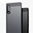 Silikon Hülle Handyhülle Gummi Schutzhülle Flexible Tasche Line für LG Velvet 4G