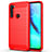 Silikon Hülle Handyhülle Gummi Schutzhülle Flexible Tasche Line für Motorola Moto G Pro Rot