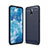 Silikon Hülle Handyhülle Gummi Schutzhülle Flexible Tasche Line für Nokia 2.3 Blau