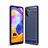 Silikon Hülle Handyhülle Gummi Schutzhülle Flexible Tasche Line für Samsung Galaxy A31