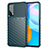 Silikon Hülle Handyhülle Gummi Schutzhülle Flexible Tasche Line S01 für Huawei Y7a