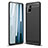 Silikon Hülle Handyhülle Gummi Schutzhülle Flexible Tasche Line WL1 für Samsung Galaxy Note 10 Lite Schwarz