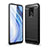 Silikon Hülle Handyhülle Gummi Schutzhülle Flexible Tasche Line WL1 für Xiaomi Redmi 10X 4G Schwarz