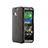 Silikon Hülle Handyhülle Gummi Schutzhülle für HTC One M8 Schwarz
