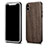 Silikon Hülle Handyhülle Gummi Schutzhülle Holzmaserung Muster für Apple iPhone Xs Max Grau