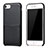 Silikon Hülle Handyhülle Gummi Schutzhülle Köper B05 für Apple iPhone 7 Schwarz