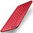 Silikon Hülle Handyhülle Gummi Schutzhülle Leder für Apple iPhone 6S Rot