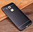 Silikon Hülle Handyhülle Gummi Schutzhülle Leder für Huawei G9 Plus Schwarz