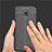 Silikon Hülle Handyhülle Gummi Schutzhülle Leder Q01 für Samsung Galaxy J3 Star Schwarz