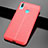 Silikon Hülle Handyhülle Gummi Schutzhülle Leder Tasche für Huawei Enjoy 9 Rot