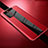 Silikon Hülle Handyhülle Gummi Schutzhülle Leder Tasche für Huawei Honor V30 5G Rot