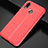 Silikon Hülle Handyhülle Gummi Schutzhülle Leder Tasche für Huawei Nova 3i Rot