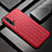 Silikon Hülle Handyhülle Gummi Schutzhülle Leder Tasche für Huawei Nova 5 Rot