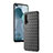 Silikon Hülle Handyhülle Gummi Schutzhülle Leder Tasche für Huawei Nova 6 5G Schwarz