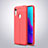Silikon Hülle Handyhülle Gummi Schutzhülle Leder Tasche für Huawei Y6 Prime (2019) Rot