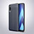 Silikon Hülle Handyhülle Gummi Schutzhülle Leder Tasche für Samsung Galaxy A50 Blau