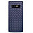 Silikon Hülle Handyhülle Gummi Schutzhülle Leder Tasche für Samsung Galaxy S10e Blau