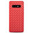 Silikon Hülle Handyhülle Gummi Schutzhülle Leder Tasche für Samsung Galaxy S10e Rot