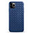 Silikon Hülle Handyhülle Gummi Schutzhülle Leder Tasche G01 für Apple iPhone 11 Pro Blau