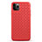 Silikon Hülle Handyhülle Gummi Schutzhülle Leder Tasche G01 für Apple iPhone 11 Pro Max Rot