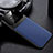 Silikon Hülle Handyhülle Gummi Schutzhülle Leder Tasche H01 für Huawei Mate 20 Pro Blau