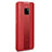 Silikon Hülle Handyhülle Gummi Schutzhülle Leder Tasche H01 für Huawei Mate 20 RS Rot