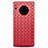 Silikon Hülle Handyhülle Gummi Schutzhülle Leder Tasche H01 für Huawei Mate 30E Pro 5G Rot