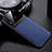 Silikon Hülle Handyhülle Gummi Schutzhülle Leder Tasche H01 für Huawei P30 Lite Blau