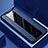 Silikon Hülle Handyhülle Gummi Schutzhülle Leder Tasche H01 für Oppo Find X Super Flash Edition Blau