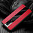 Silikon Hülle Handyhülle Gummi Schutzhülle Leder Tasche H01 für Oppo RX17 Pro Rot