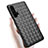 Silikon Hülle Handyhülle Gummi Schutzhülle Leder Tasche H02 für Huawei Honor 20 Pro Schwarz