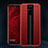 Silikon Hülle Handyhülle Gummi Schutzhülle Leder Tasche H02 für Huawei Mate 20 Pro Rot