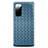 Silikon Hülle Handyhülle Gummi Schutzhülle Leder Tasche H03 für Samsung Galaxy S20 5G Hellblau