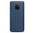 Silikon Hülle Handyhülle Gummi Schutzhülle Leder Tasche H04 für Huawei Mate 20 Pro Blau