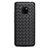 Silikon Hülle Handyhülle Gummi Schutzhülle Leder Tasche H04 für Huawei Mate 20 Pro Schwarz