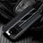 Silikon Hülle Handyhülle Gummi Schutzhülle Leder Tasche H04 für Samsung Galaxy S20 Ultra 5G Schwarz