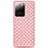 Silikon Hülle Handyhülle Gummi Schutzhülle Leder Tasche H05 für Samsung Galaxy S20 Ultra 5G Rosa