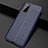 Silikon Hülle Handyhülle Gummi Schutzhülle Leder Tasche H06 für Samsung Galaxy S20 Plus Blau