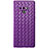 Silikon Hülle Handyhülle Gummi Schutzhülle Leder Tasche L01 für Samsung Galaxy Note 9 Violett