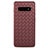 Silikon Hülle Handyhülle Gummi Schutzhülle Leder Tasche L02 für Samsung Galaxy S10 5G Braun