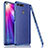Silikon Hülle Handyhülle Gummi Schutzhülle Leder Tasche M02 für Huawei Honor View 20 Blau