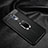 Silikon Hülle Handyhülle Gummi Schutzhülle Leder Tasche mit Magnetisch Fingerring Ständer für Oppo Realme X