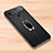 Silikon Hülle Handyhülle Gummi Schutzhülle Leder Tasche mit Magnetisch Fingerring Ständer für Xiaomi Redmi Note 7 Pro