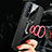 Silikon Hülle Handyhülle Gummi Schutzhülle Leder Tasche mit Magnetisch Fingerring Ständer S03 für Oppo Reno3 Pro