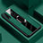 Silikon Hülle Handyhülle Gummi Schutzhülle Leder Tasche mit Magnetisch Fingerring Ständer T04 für Huawei Honor 20 Lite Grün
