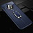 Silikon Hülle Handyhülle Gummi Schutzhülle Leder Tasche mit Magnetisch Fingerring Ständer Z02 für Huawei Mate 30